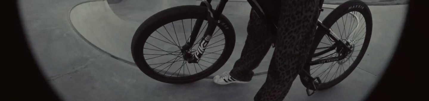 Standbild aus dem Video auf der Startseite: Rider im Skatepark