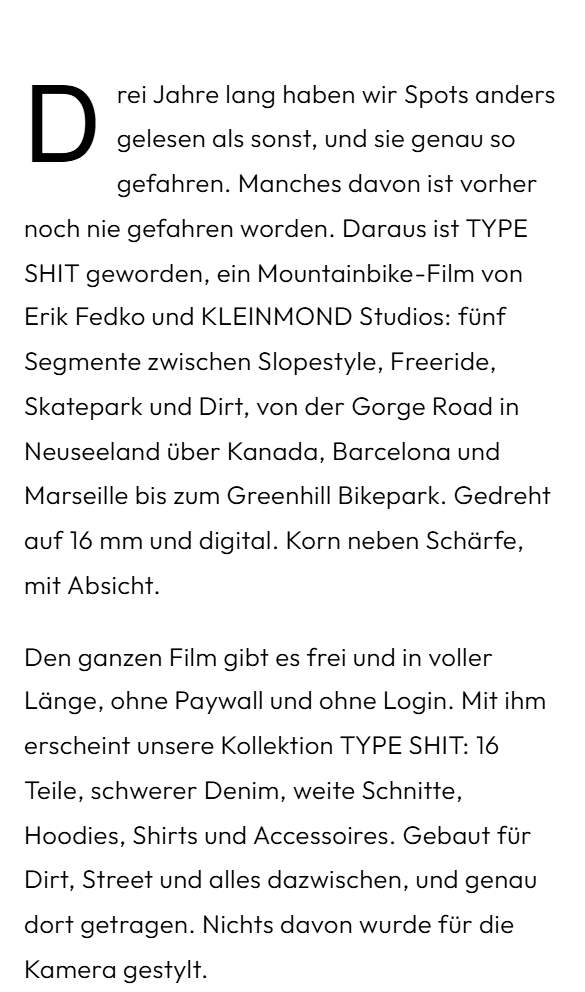 Einleitung am Handy