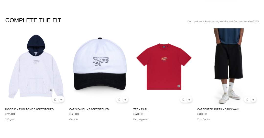 Complete the fit am Desktop