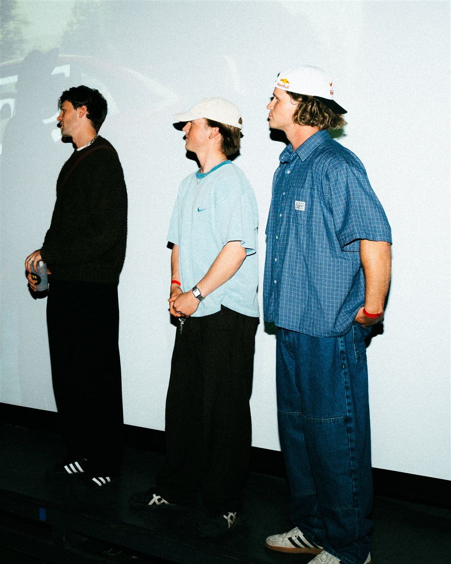 Crew bei der Premiere