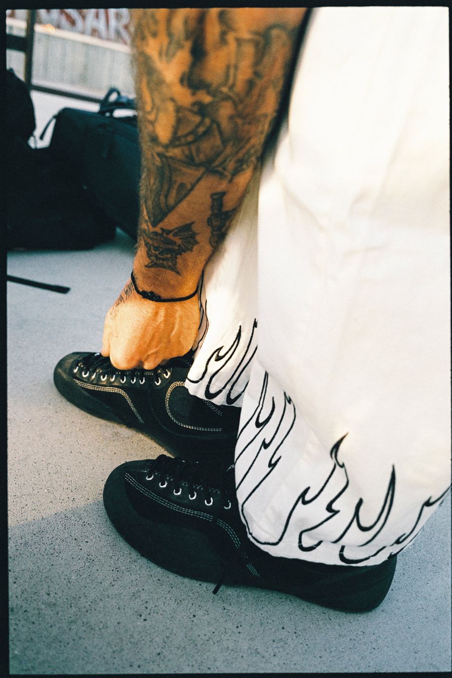 Flame Chino im Detail